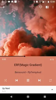 Musific Music Player android App screenshot 1