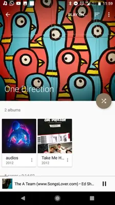 Musific Music Player android App screenshot 2