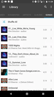 Musific Music Player android App screenshot 6